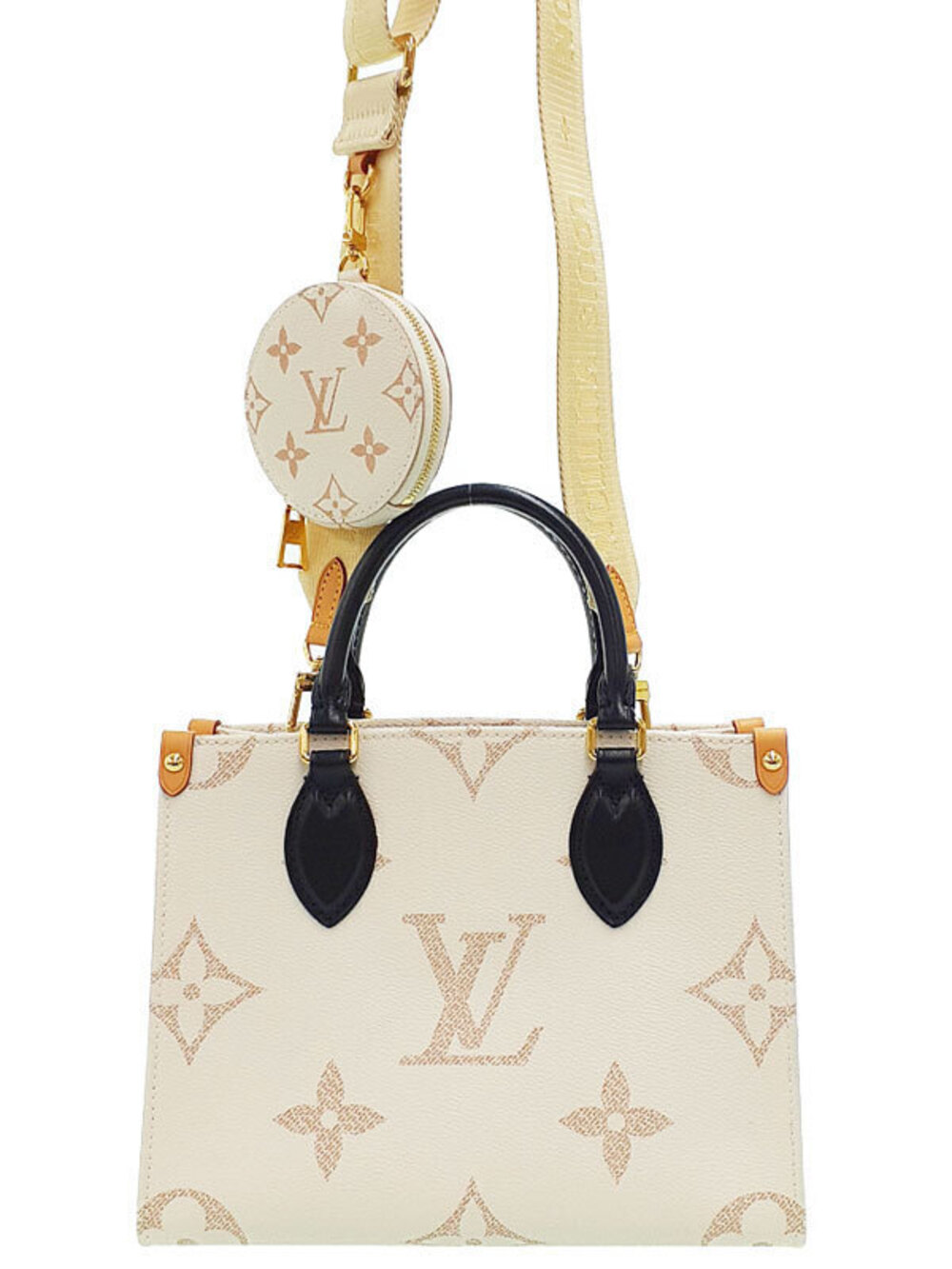 Louis Vuitton Monogram Dune Brown On The Go Bag